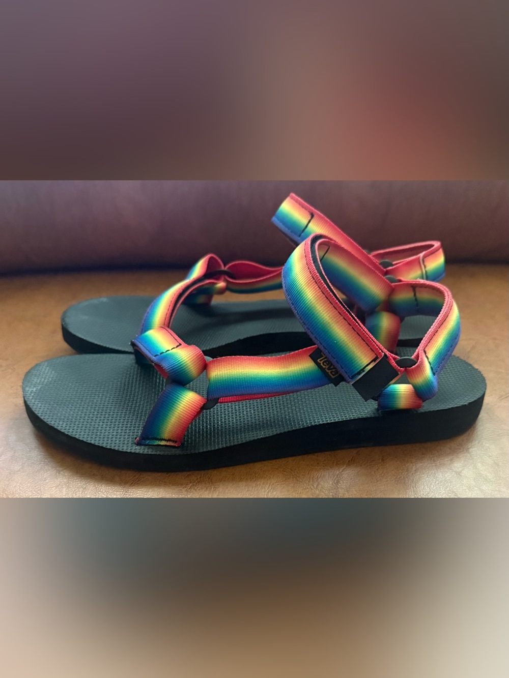 Teva Original Universal Gradiate Rainbow Sandals Women’s Size 10 EU 41 - Picture 6 of 9
